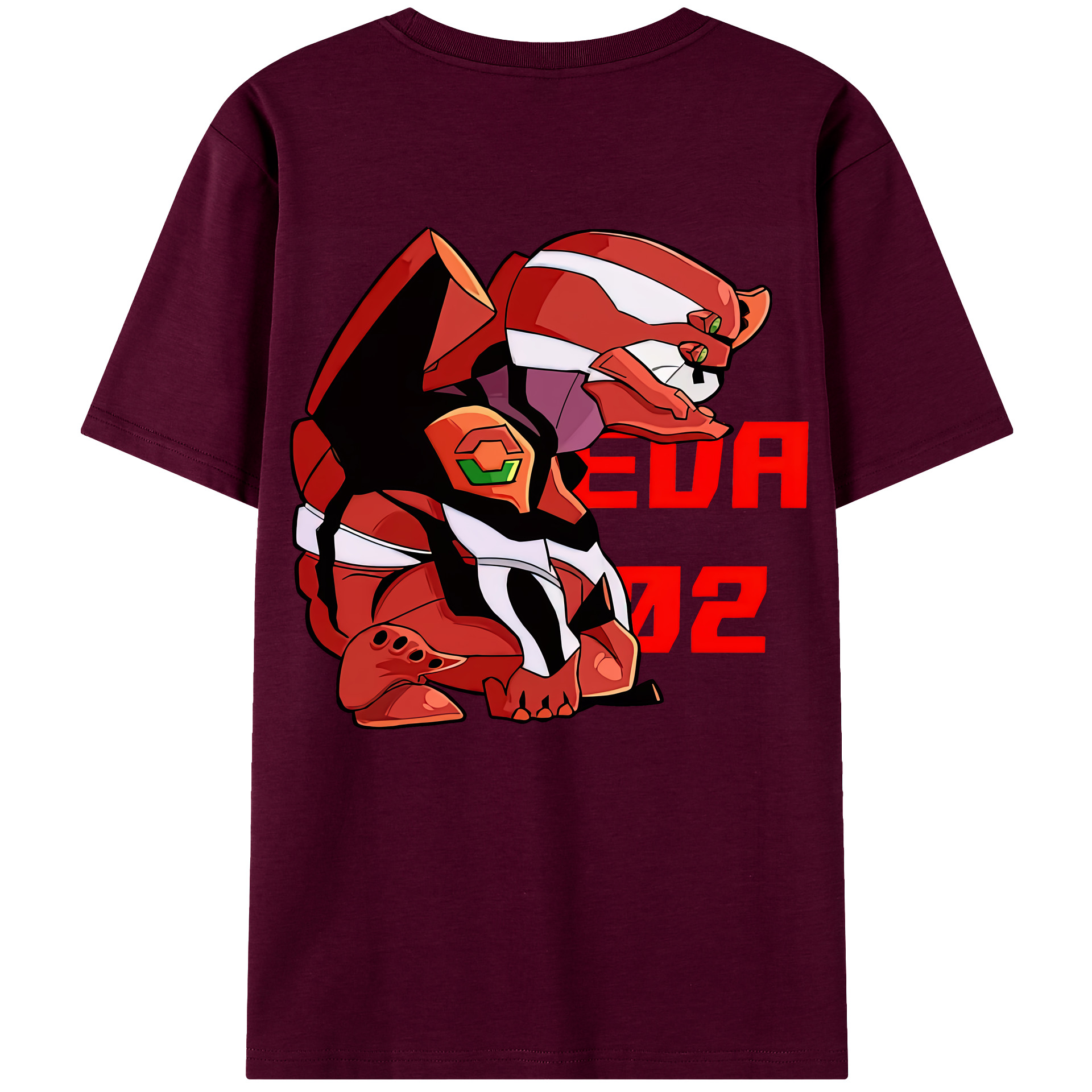 （画像用） EVA 新世紀エヴァンゲリオン レディース半袖Tシャツ(バックプリント)